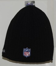 Reebok Onfield NFL Licensed Jacksonville Jaguars Black White Winter Cap image 2