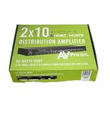 Av pro edge Power Amplifier Ac-da210-hdbt 482458 - $2,815.60 CAD