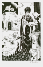 P. Craig Russell SIGNED DC Comic Vertigo Sandman Fine Art Print Edgar Allan Poe - £73.99 GBP