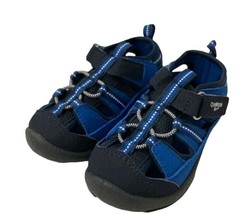 OshKosh B&#39;gosh Toddler Everyplay Flexible Outsole Bump Toe Sandal Blue - £9.58 GBP+