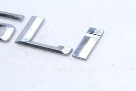 02-05 BMW 745I 745LI REAR TRUNK LID CHROME BADGE EMBLEM LETTERING Q5908 image 7