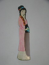 Japanese Geisha - Wooden Comb - £11.96 GBP