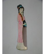 Japanese Geisha - Wooden Comb - $20.51 CAD