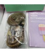 Locks & Mane 18” Human Hair Extension-Shade Is Toasted Marshmallow-Msrp$245 - $188.09