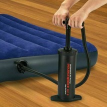 Double Action Hand Air Pump Inflatable Tube Raft Boat Kayak Mattress 14.... - £14.08 GBP
