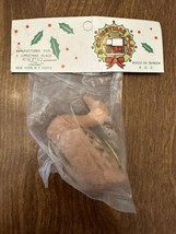 Sigma Taste Setter Ornament A Christmas Place Swan Taiwan Clay NOS NEW Vintage - $11.88