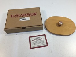 Longaberger Woodcraft Lid 52523 LID-Vintage Blossoms - £15.68 GBP