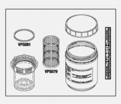 RPI Healthcare Dental Solids Collector Replacement Kit VPK074 - €36,31 EUR