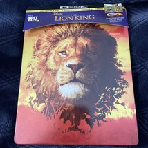The Lion King (4K Ultra HD + Blu-Ray, NO DIGITAL, 2019) BEST BUY STEELBO... - £12.49 GBP