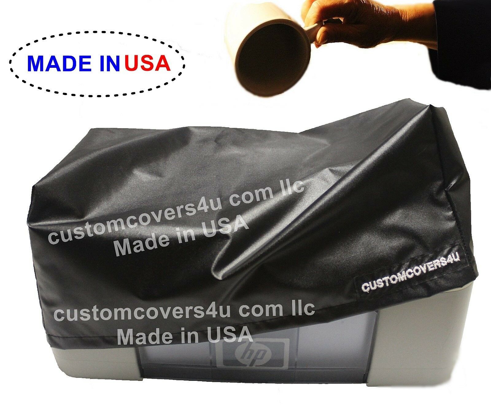 Customcovers4ucom Dust Cover fits Hewlett Packard OFFICEJET PRO 8025 + EMBROIDER - $18.99