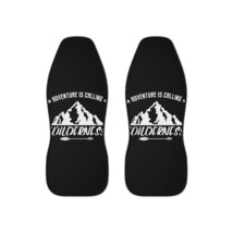 Personalized Car Seat Covers: Adventure is Calling, Wilderness, Custom D... - $61.80