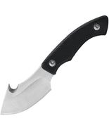 Grunt Gut Hook Fixed Blade Knife, Injection Molded Textured Handle &amp; Sheath - $66.58 CAD