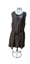 a.n.deawy xxl Black polka dot dress - £7.75 GBP