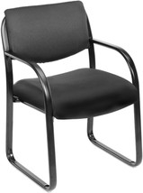Boss Office Products Fabric Guest Chair in Black - $108.89