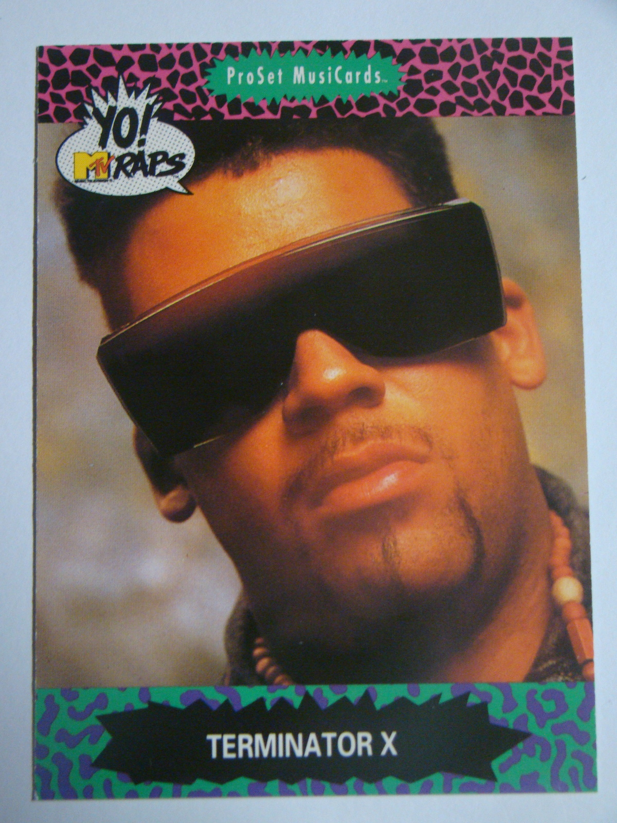 Trading Cards -1991 ProSet MusiCards - YO! MTV RAPS - TERMINATOR X (Card#77) - Non-Sport Trading ...