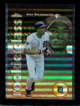 Vintage 1998 Topps Chrome Rc Refractor Baseball Card R9 Juan Encarnacion Tigers - £7.77 GBP