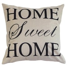 Home Sweet Home Cushion Cover (Pillow Cover) - £4.92 GBP