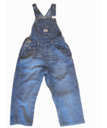 London London Denim Blue Jeans Overall Shortall Bibs Women Size M Medium - £18.71 GBP