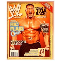 WWE Magazine August 2008 mbox2740 Ric Flair - Batista - £6.29 GBP