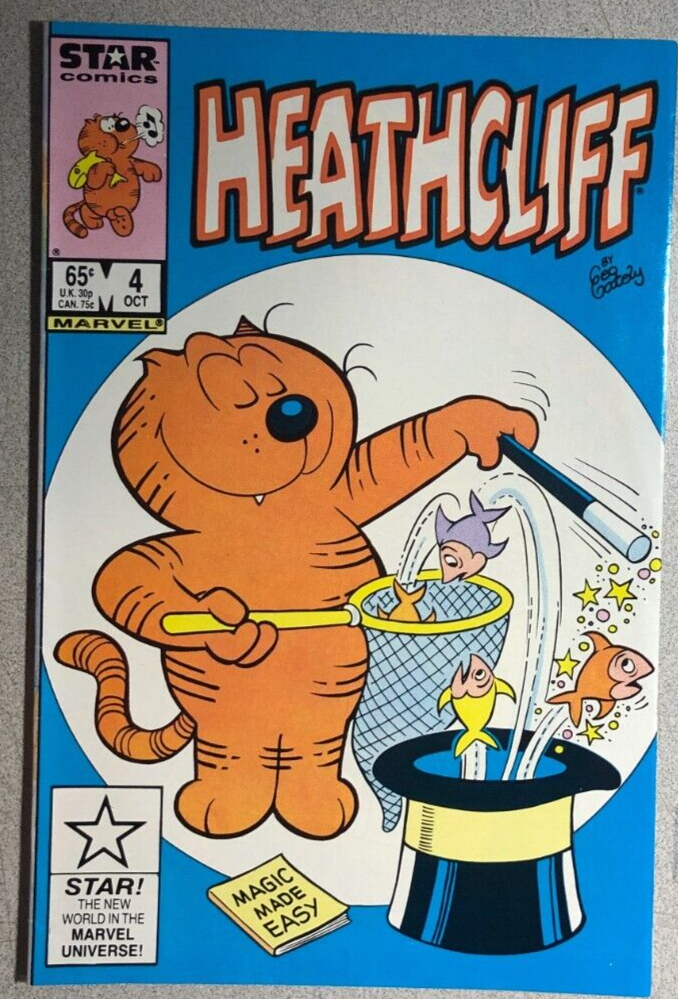 Primary image for HEATHCLIFF #4 (1985) Marvel Star Comics FINE-