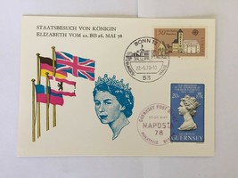 Old Collectible 1978 Germany Cover Envelope with Postage Stamps, Bonne - $3.00