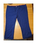 Dickies 4xl medical navy blue scrub pants unisex - $14.00