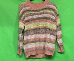 Ultra Flirt Juniors Striped Sweater Size S - $9.99