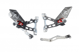 Lightech R Vers 2020 BMW S1000RR Standard Reverse Rear Sets Rearsets Foo... - $994.59