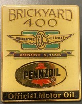 VTG Brickyard 400Indianapolis Motor Speedway 1995 Pennzoil Lapel Hat Pin - £10.31 GBP