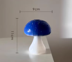 colorful Irregular mushroom shaped vase - £21.92 GBP