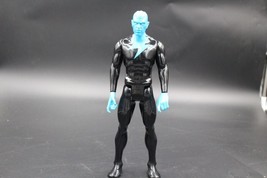 Hasbro Marvel Titan Hero 12&quot; Spiderman Villain Electro Blue Head Figure 2014 - £9.34 GBP