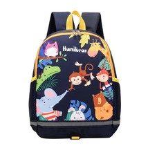 Artoon backpacks primary school student school bags for boys girls monkey elephant bear thumb200