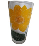MCM Peanut Butter Drinking Juice Glass Boscul Tumbler American Lotus 5&quot; #3 - $20.00