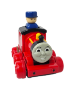 Thomas &amp; Friends Push &amp; Go James Engine Toddler Toy 1998 Tomy 6&quot; - $225.61 MXN
