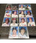 Vintage 1980/ 1981 Topps Jumbo 5x7 13 Cards See Description - £15.72 GBP