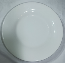 Single Pottery Barn Sausalito White Dinner Plate About 12 1/4 Inches - $16.65