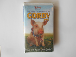 Walt Disney Gordy The Talking Pig Who Made It Big VHS Tape  - £7.83 GBP
