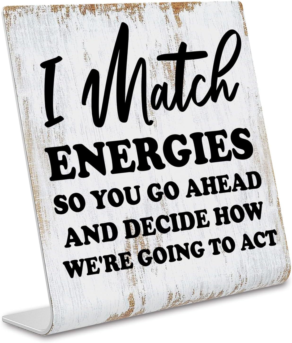 Funny Desk Signs For Women Office, Funny Office Decor For Women Desk, Of... - $20.92