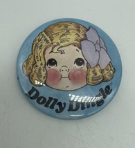 Dolly Dingle Pin Badge 2&quot; Novelty Badge Novelty Pin Pinback Vintage Pin  - £3.90 GBP