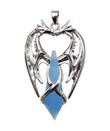Starlinks Double Dragon Pendant - Second Sight And Psychic Protection - $1,394.94 MXN