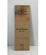 Nexhome Floating Shelf White 24&quot; x 18&quot; (23.6in x 7.9 in. x 0.59 in) Wall... - $16.61