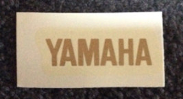 Yamaha decal in gold - $3.50