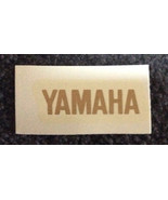 Yamaha decal in gold - $3.50
