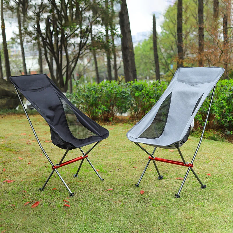 Portable Folding Chair Widened And Lengthened Outdoor Light Aluminum Alloy - £32.03 GBP+