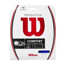 Wilson Sensation Neon 16 Tennis String - Set, Green - £11.89 GBP+