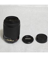 Nikon AF-S DX NIKKOR 55-200mm f/4-5.6G ED VR Lens Excellent w/ Caps - $100.03 CAD