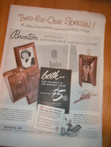 Vintage Buxton Inc Magazine Advertisement 1950&#39;s - $5.99