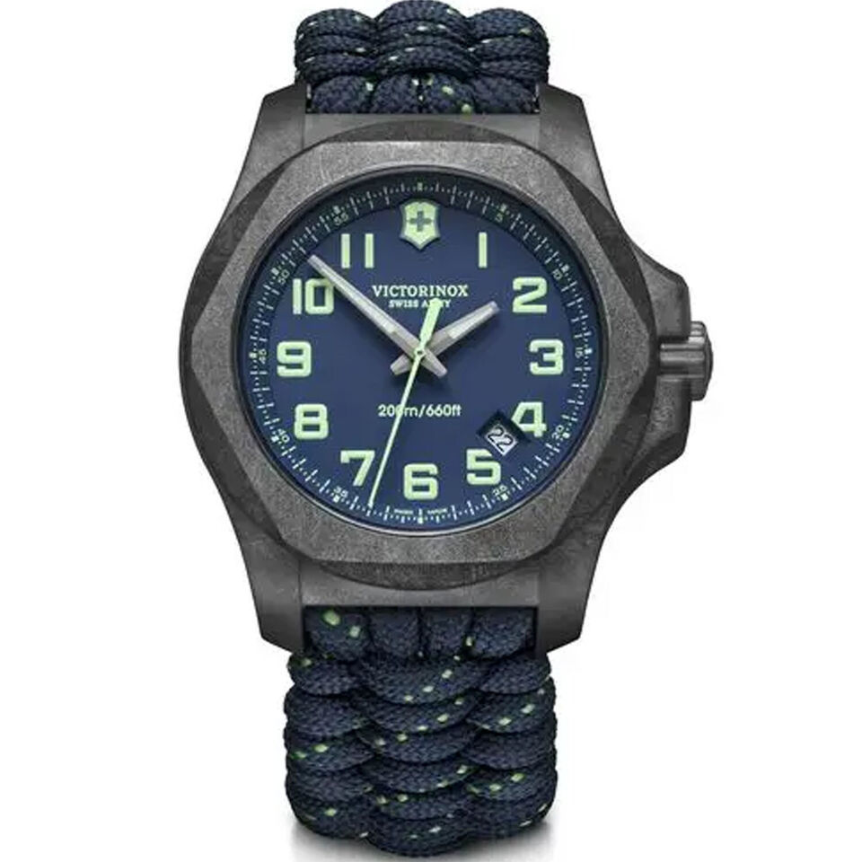 Victorinox Men's INOX Blue Dial Watch - 241860 - £459.10 GBP