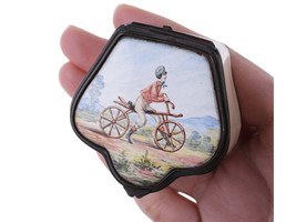 C1820 Draisine Early Bicycle Battersea Box from Eleanor Roosevelt Estate - £630.65 GBP