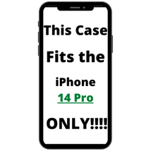 Heavy Duty Shockproof Case w/ Clip BLACK/BLACK For I Phone 14 Pro - £6.73 GBP